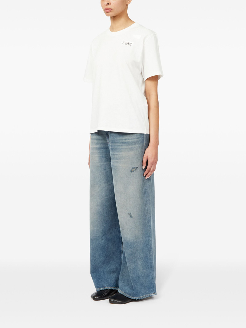 MM6 Maison Margiela Numbers-motif T-shirt outlook