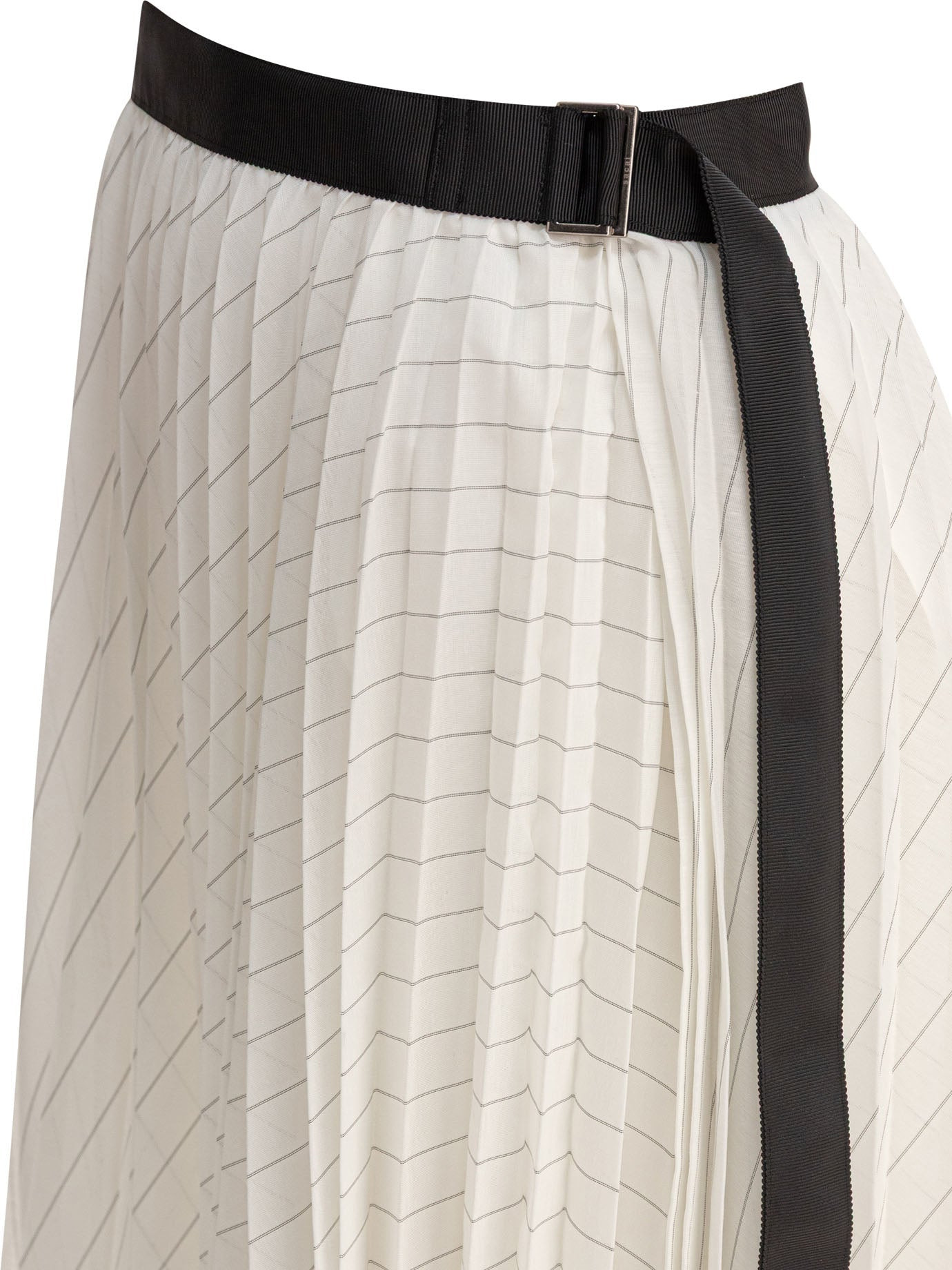 Sacai Women Pleated Skirt - 4