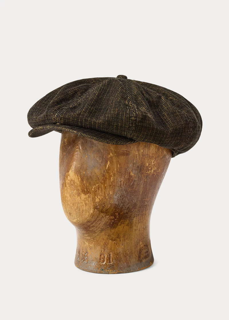 Corduroy Newsboy Cap 1