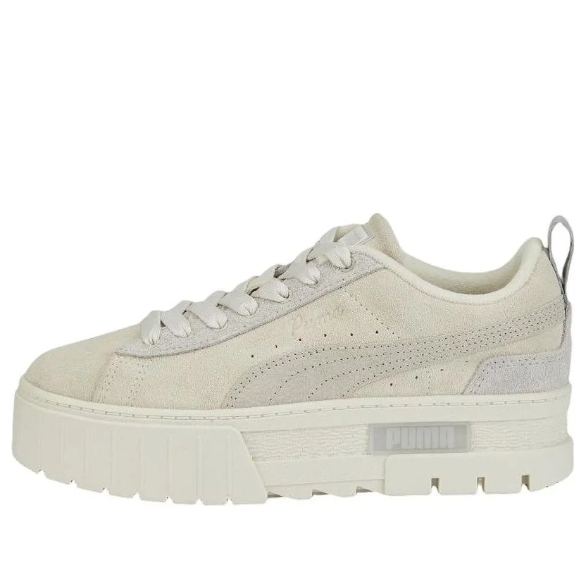 (WMNS) PUMA Mayze First Sense 'Cream Gray' 388565-01 - 1