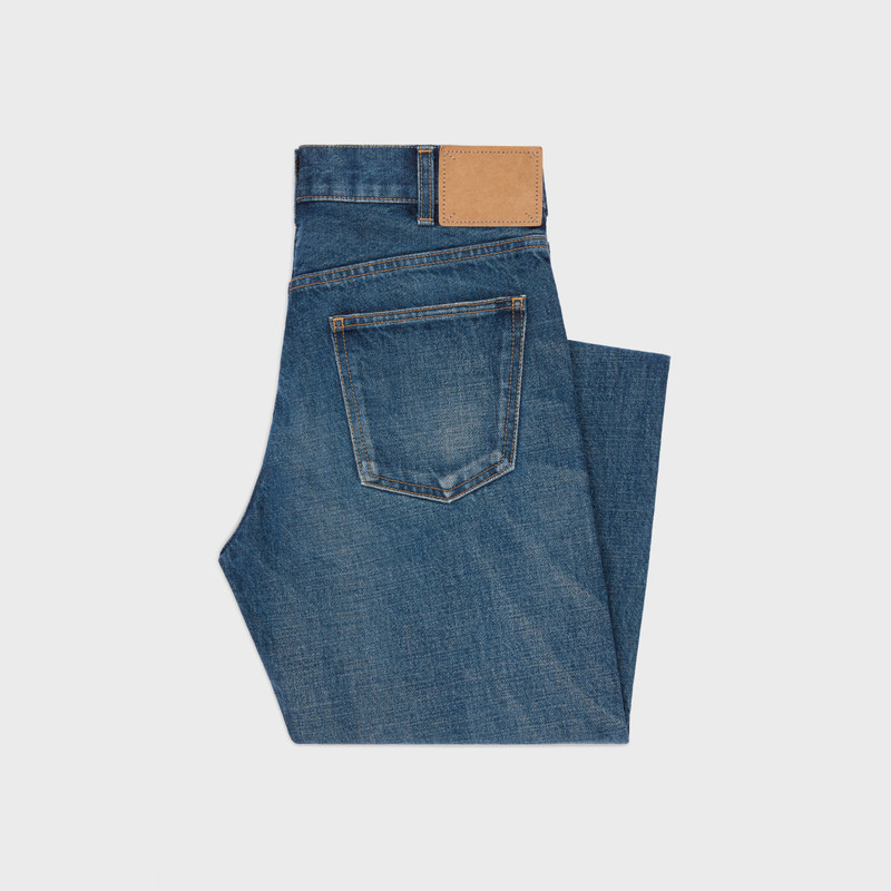 CELINE POLLY JEANS IN DARK UNION WASH DENIM outlook