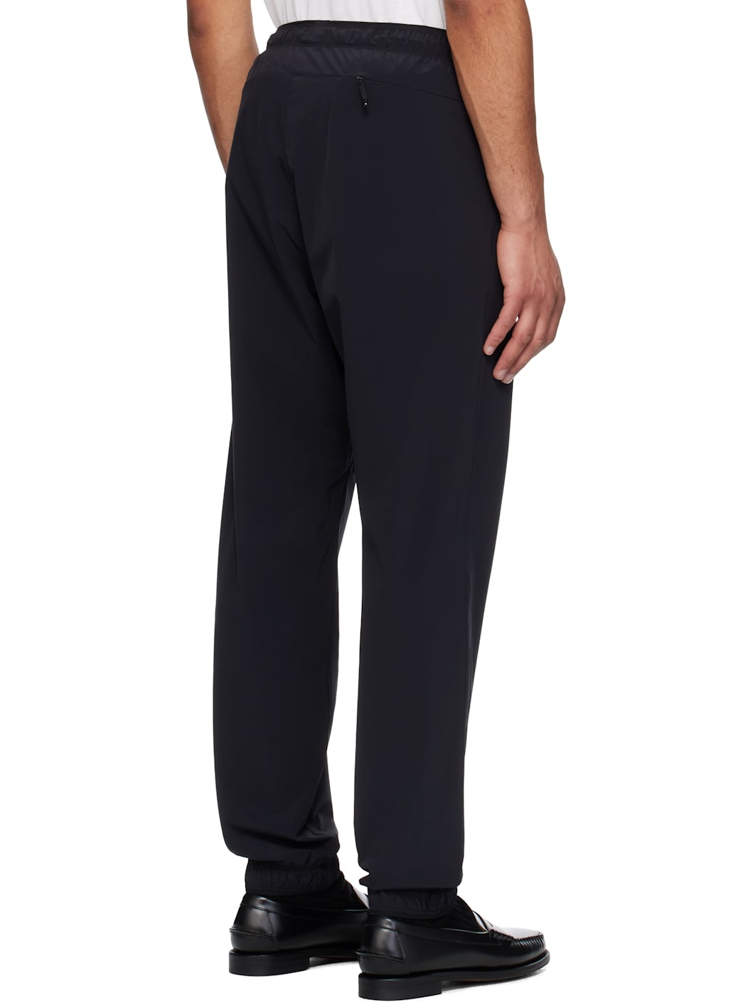 Black Logo Patch Jogging Trousers - 3