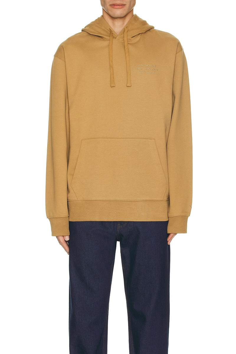 SATURDAYS NYC Ditch International Hoodie outlook