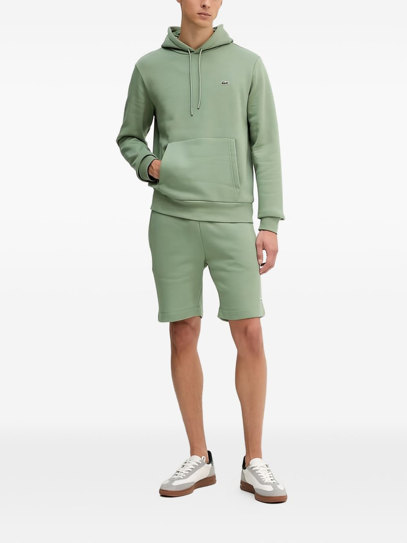 LACOSTE logo-patch shorts outlook