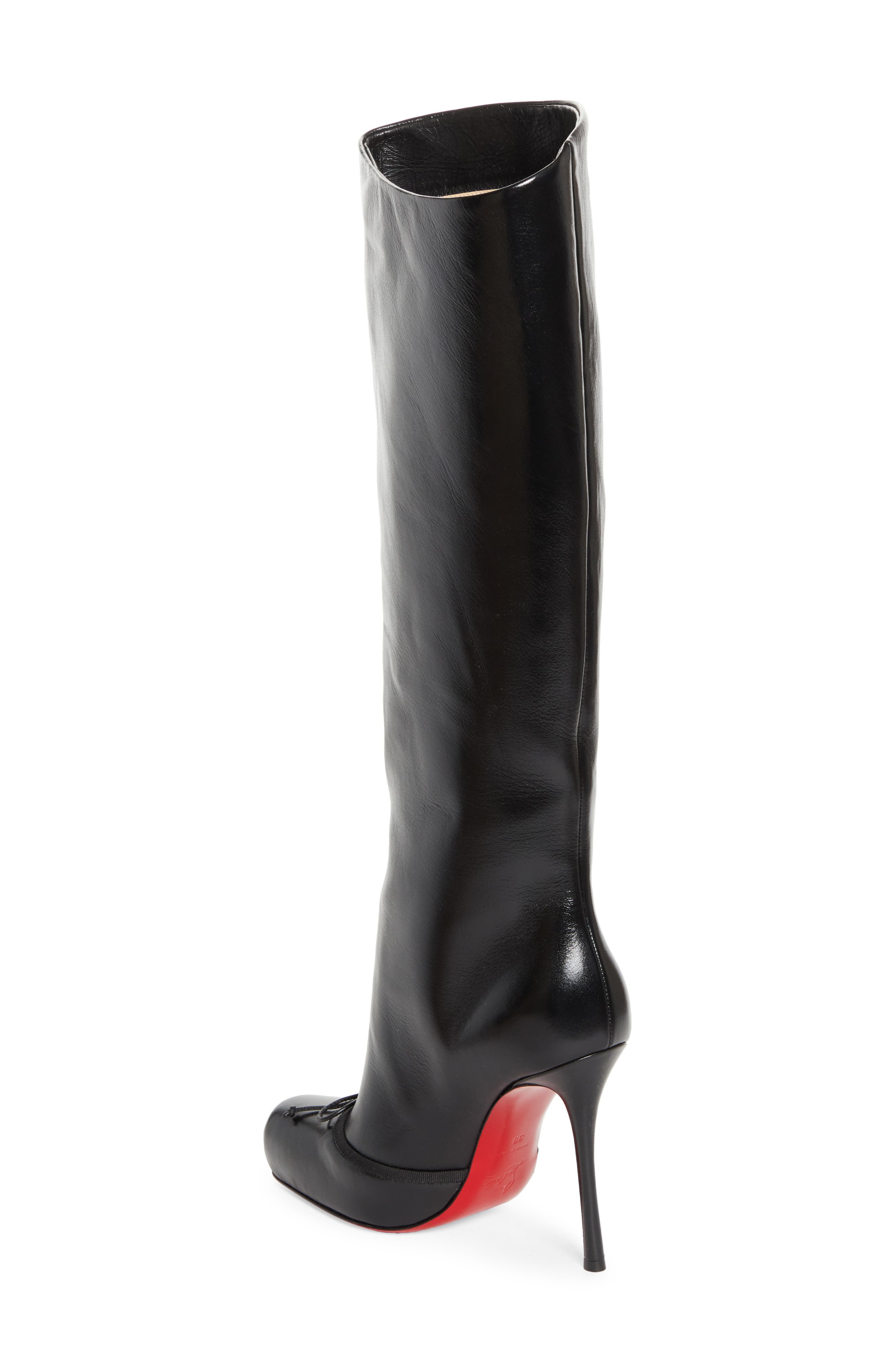 Christian Louboutin Cassia Knee High Boot in Black at Nordstrom - 2