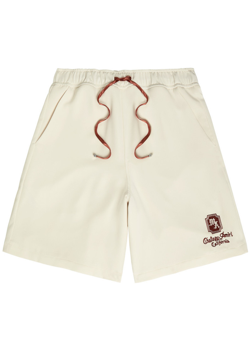 Amiri Chateau Appliquéd Woven Shorts 1