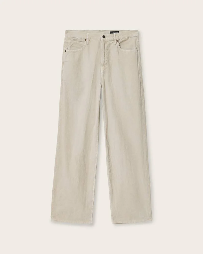 LENNY WIDE LEG CORDUROY JEANS - 1