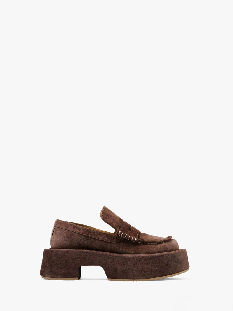 SUEDE PLATFORM MOCCASSIN - 1