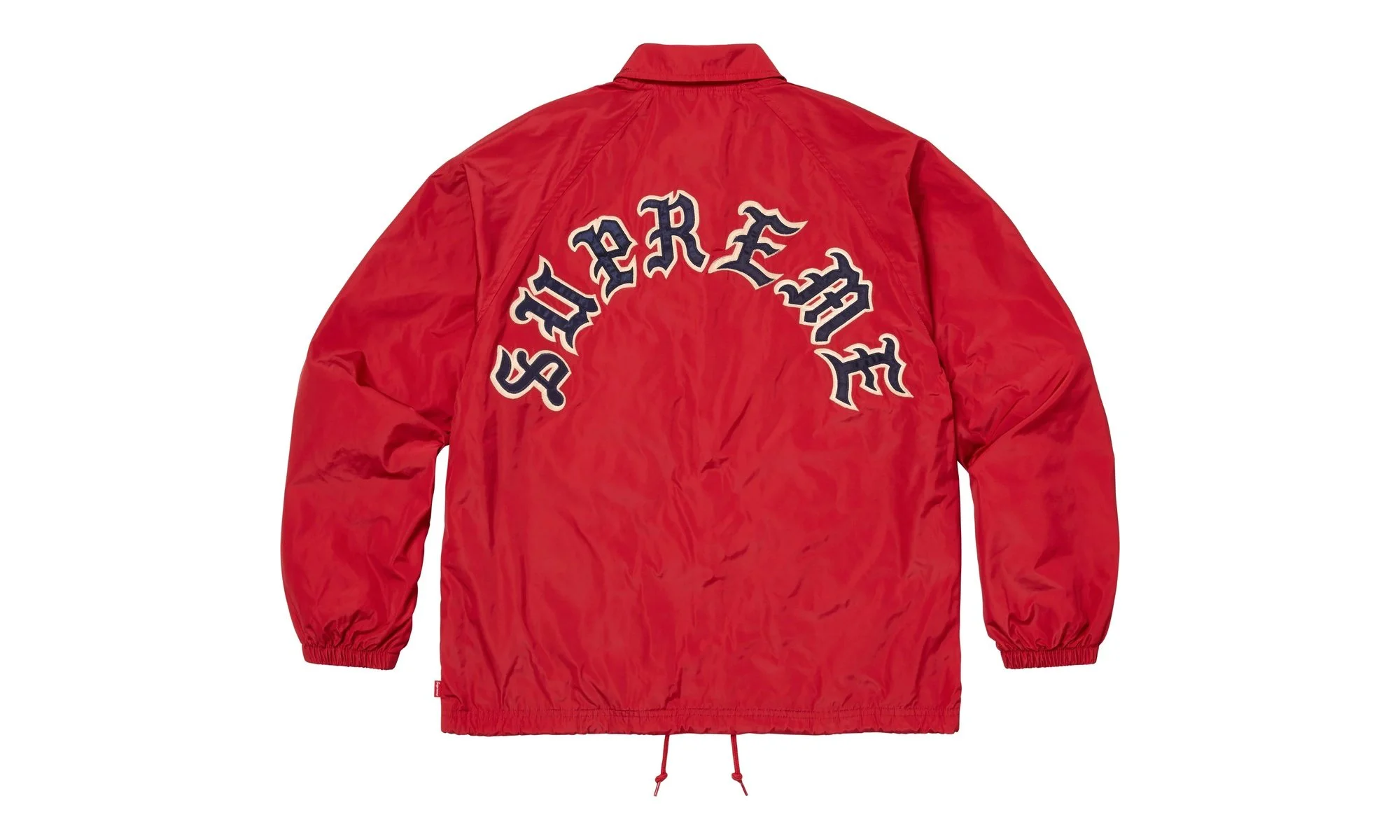 Old English Arc Coaches Jacket "FW25 - Red" SU26628 - 1