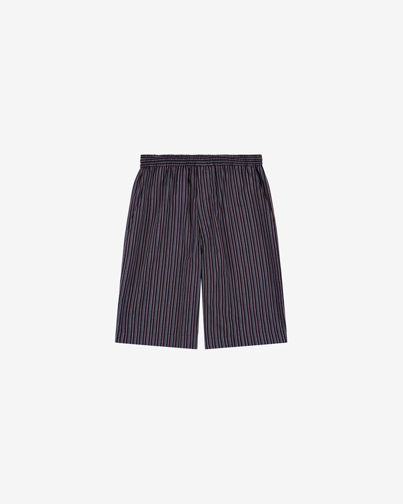 TAYAN STRIPED SHORTS - 1