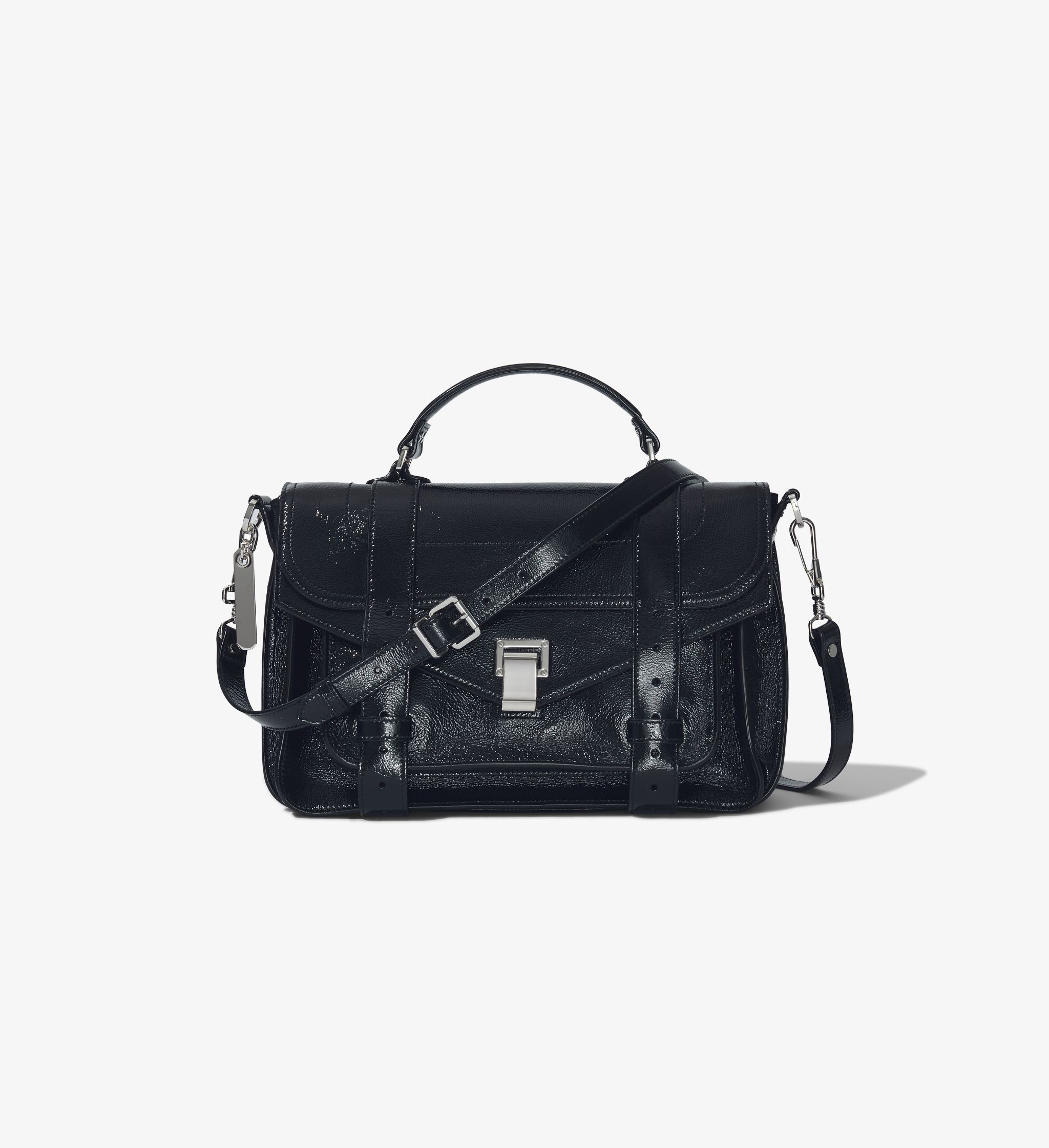 Crinkled Patent PS1 Medium Bag - 1