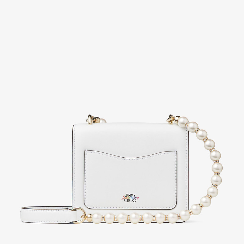 Sailor Mars Varenne Quad XS
Red Manga Printed Leather Shoulder Bag with Pearl Strap 7