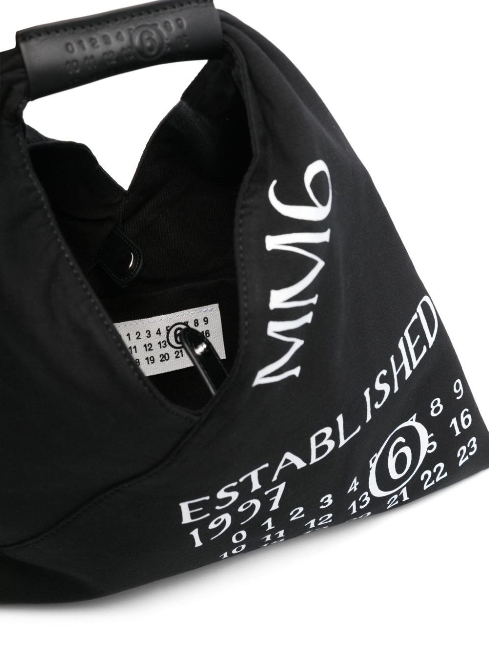 Japanese mini cotton handbag - 5