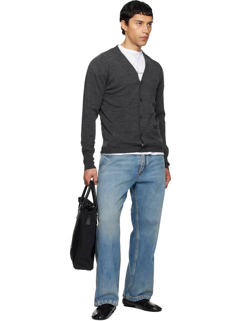 Maison Margiela Black Tabi Jazz Lace-Up Derbys outlook