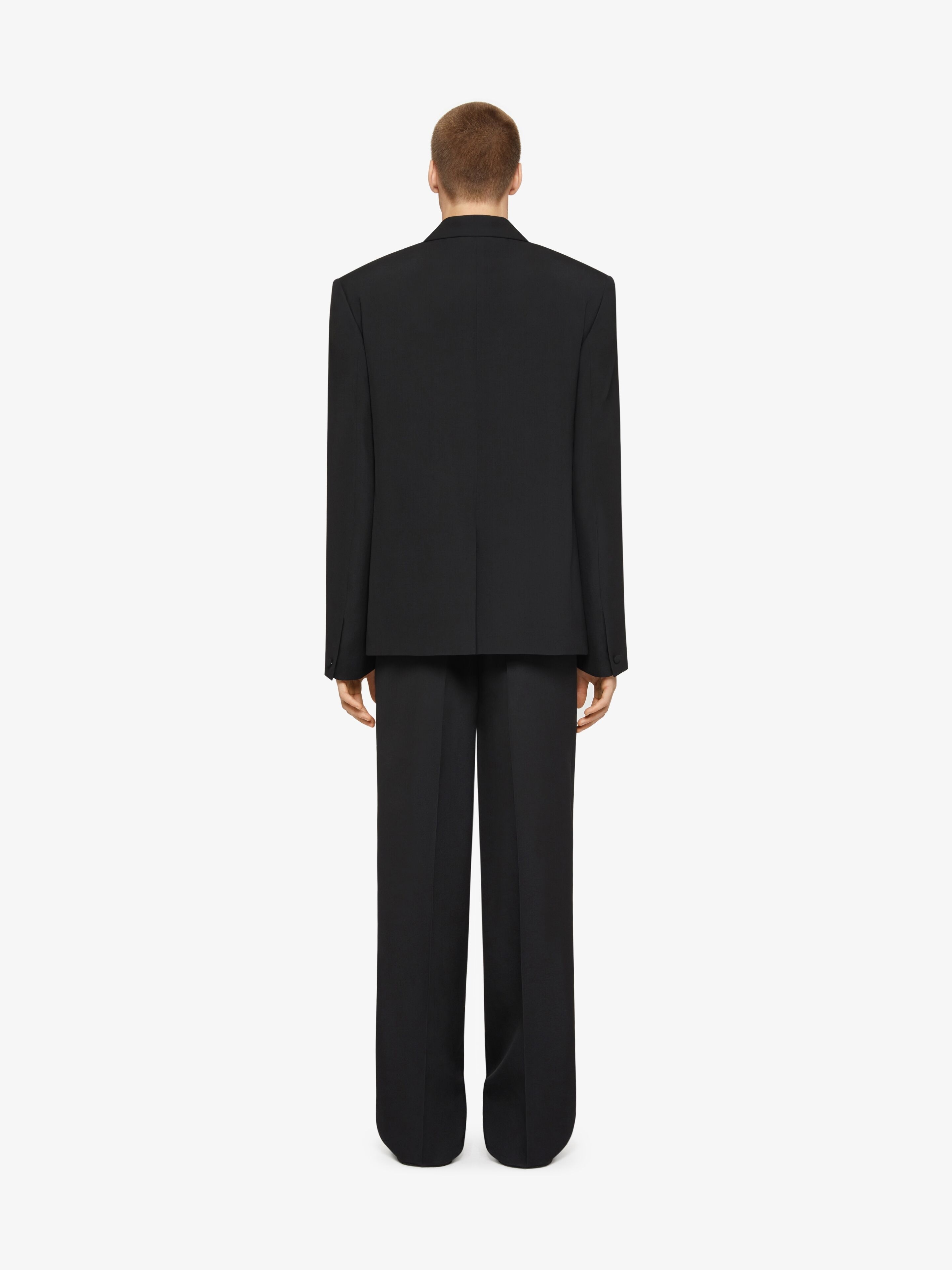 BOXY FIT JACKET IN WOOL - 4