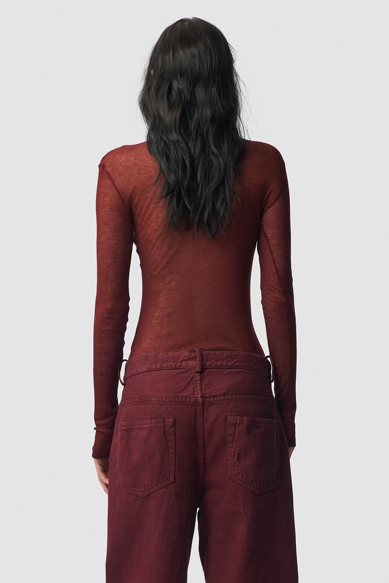 Kaisu Standard Fit Long Sleeve Turtle Neck Tee - 3