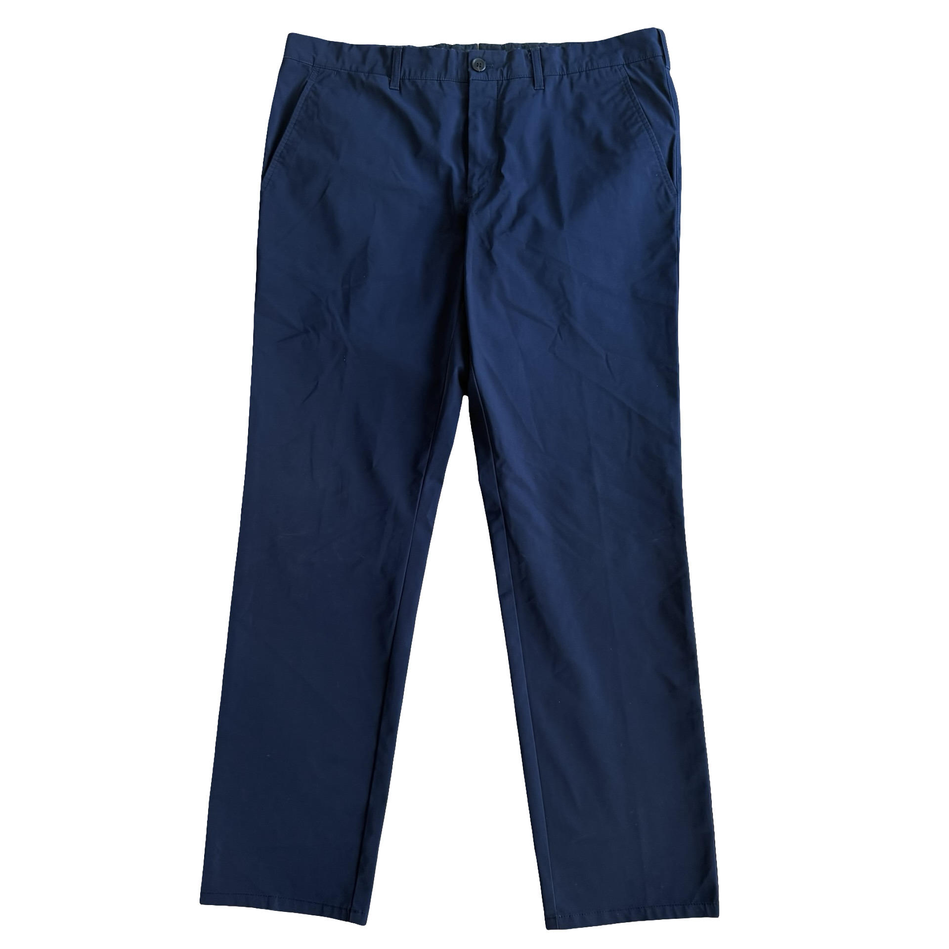 Prada Navy Nylon Trousers SZ 52 - 1