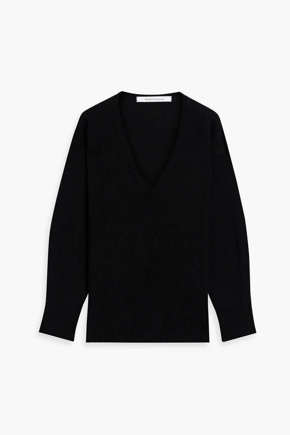 Cashmere and wool-blend sweater - 1