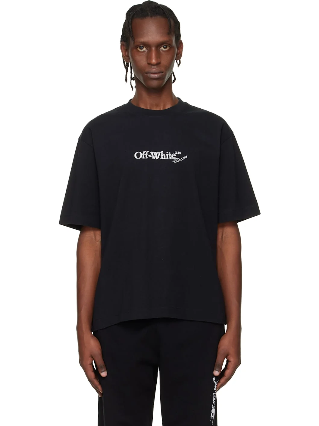 Black Scribble Arrow Skate T-shirt - 1