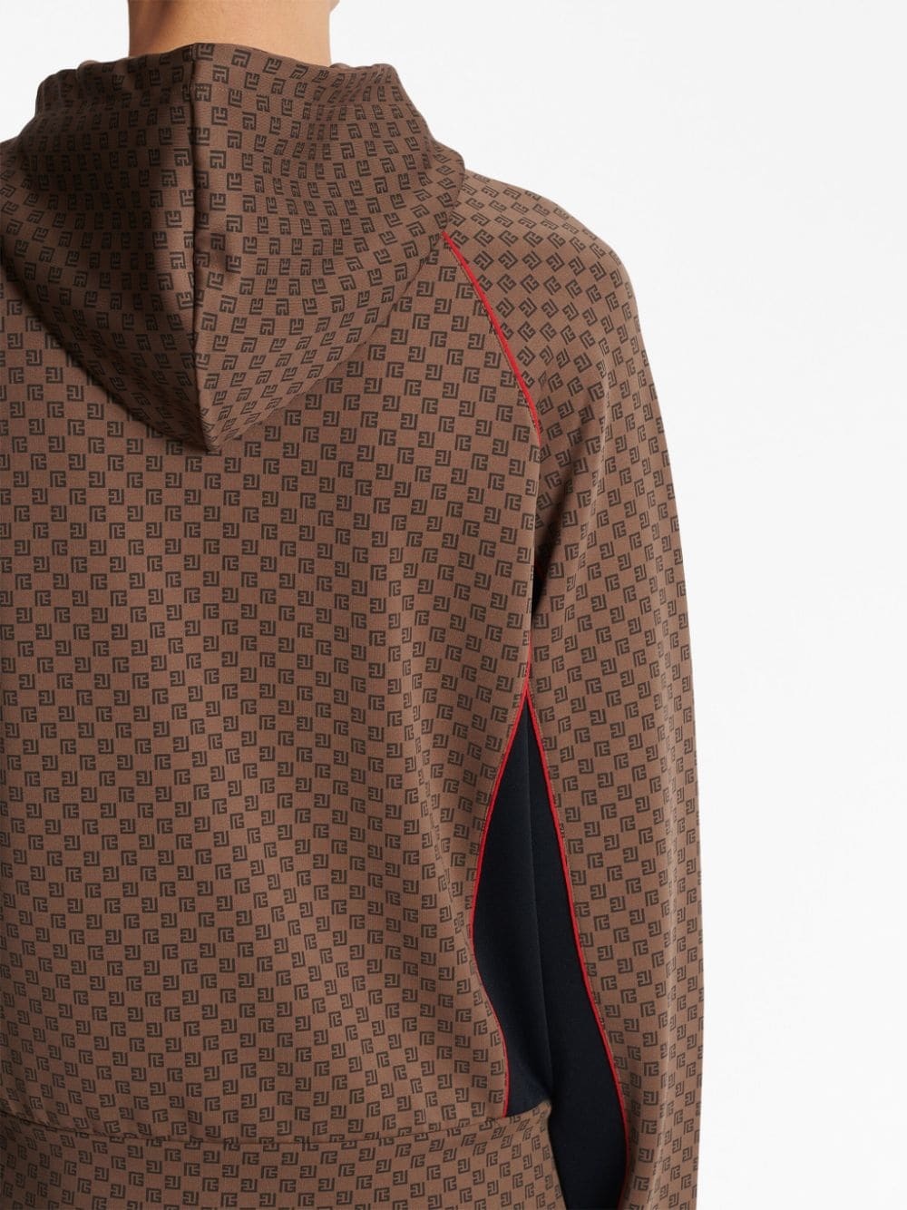 Mini monogram-pattern tracksuit jacket - 7