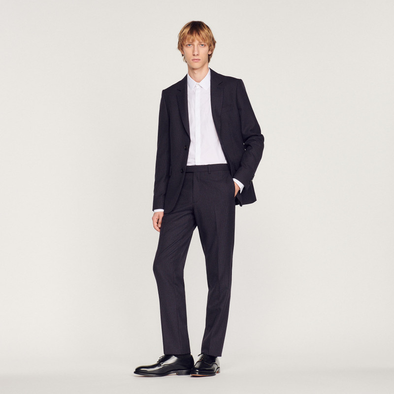 Sandro Virgin wool suit pants outlook