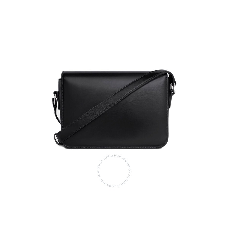 Celine Shiny Calfskin Teen Triomphe Bag In Black - 3