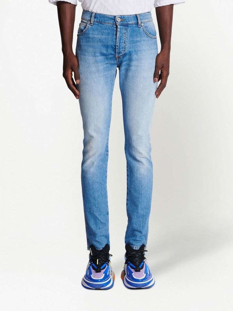 low-rise slim-fit jeans - 3
