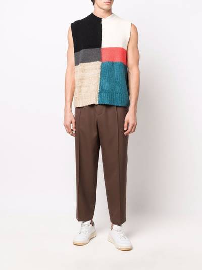 Jil Sander wool straight-leg trousers outlook