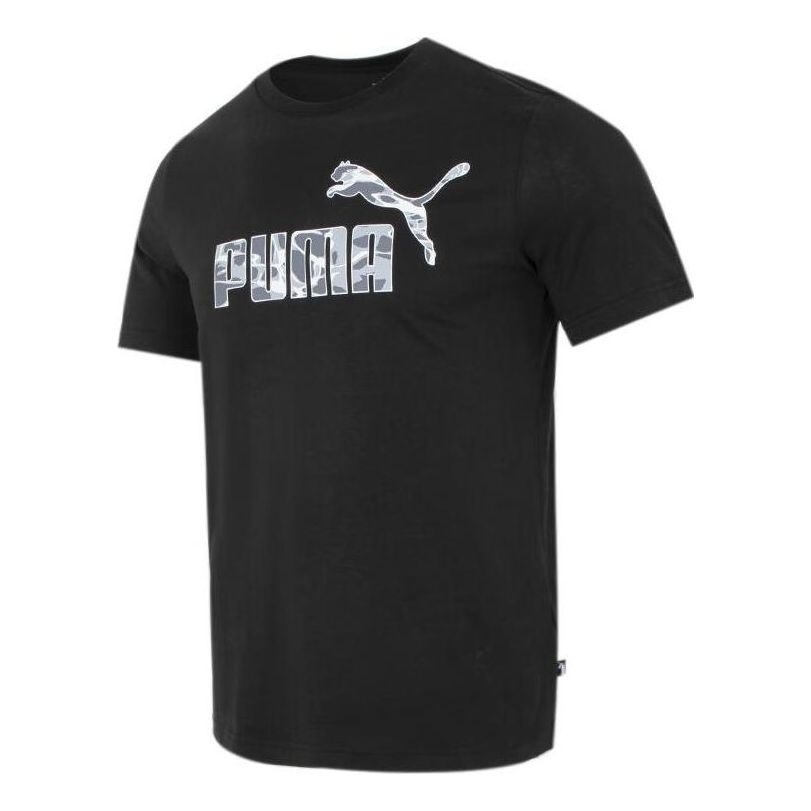 PUMA Summer Splash Graphic T-Shirt 'Black' 677125-01 - 1