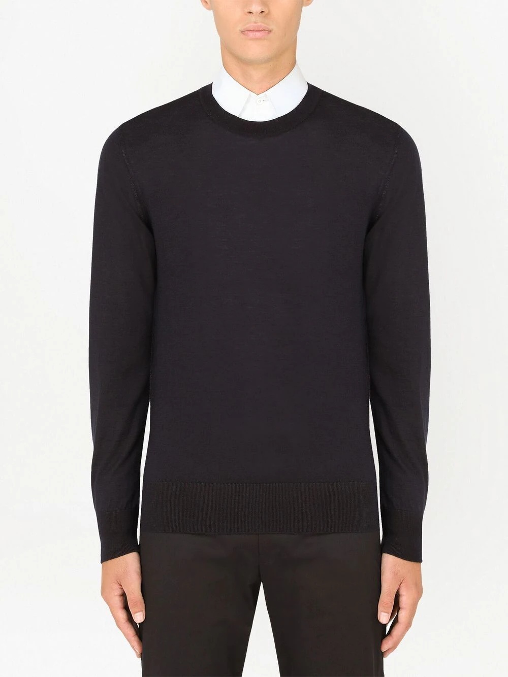 crew-neck cashmere jumper - 3