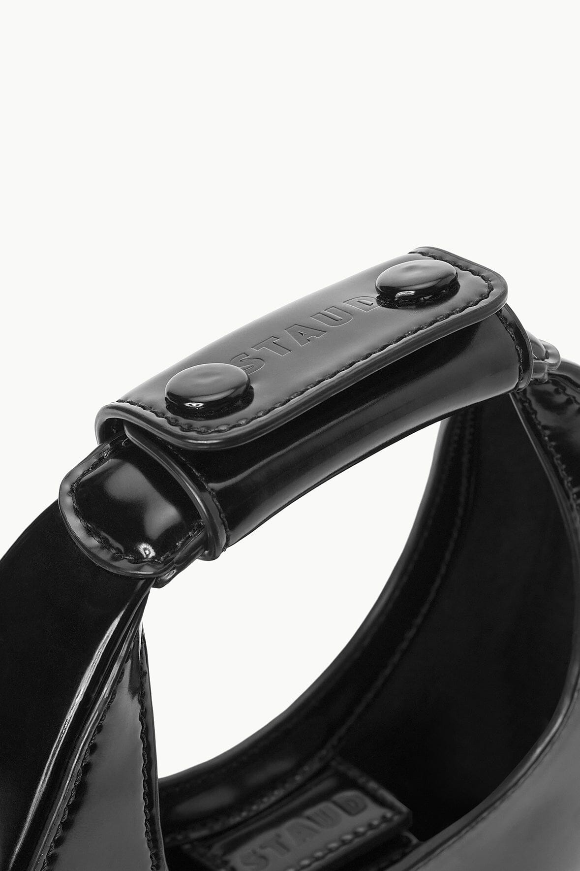 STAUD MINI MOON BAG BLACK - 5