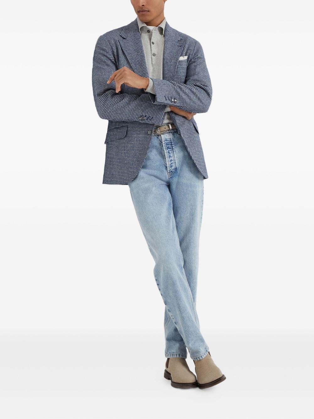 dogtooth blazer - 2