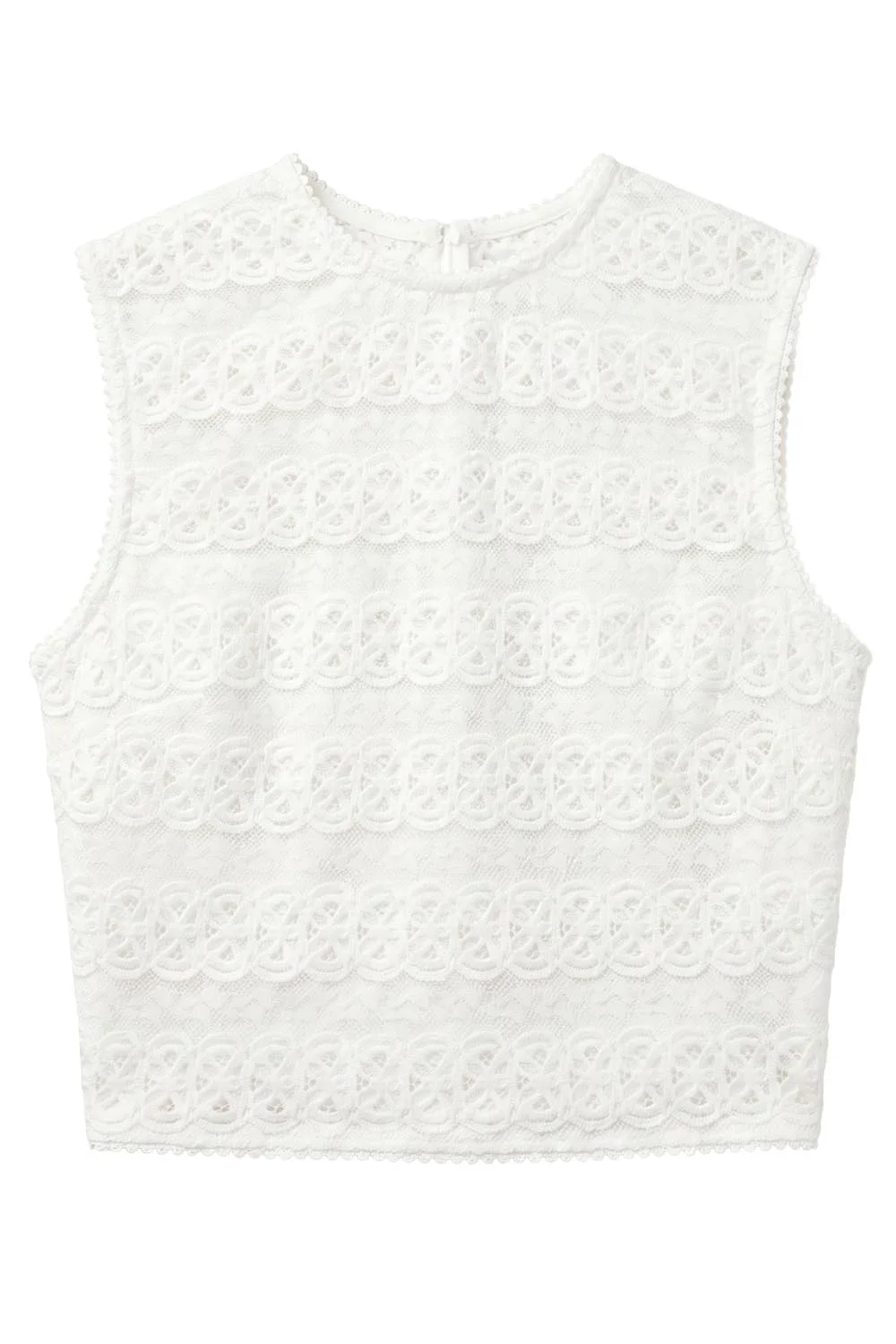 Corin Lace Cropped Top - 1