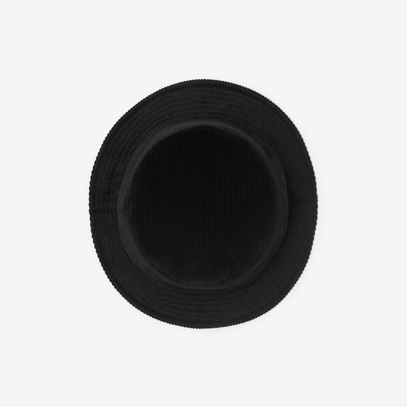 Burberry Knight Stamp Corduroy Bucket Hat outlook