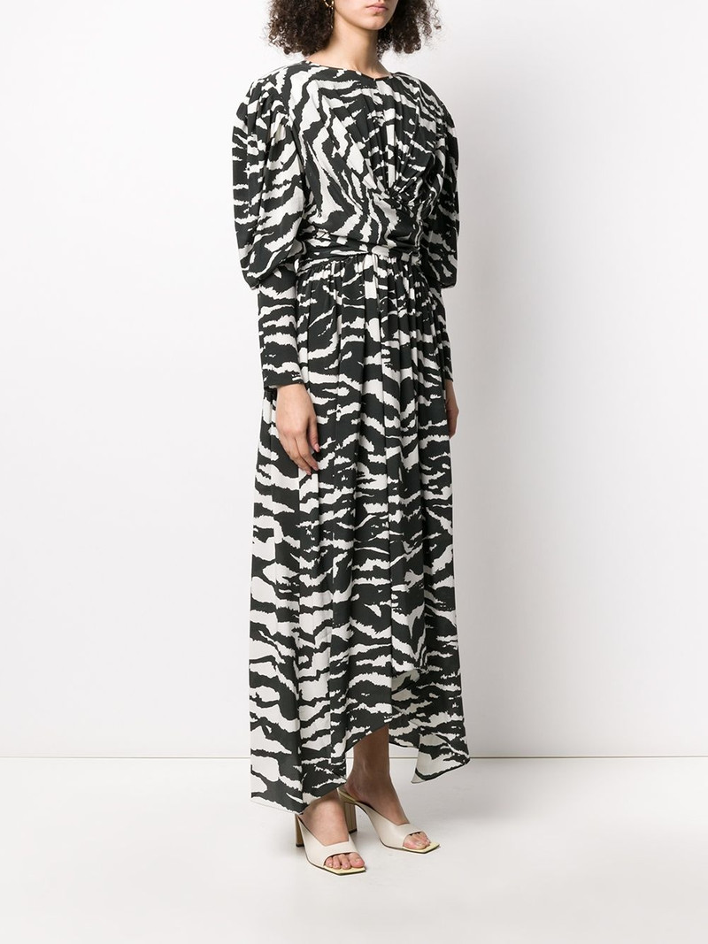 Filao zebra-print twisted-waist dress 3