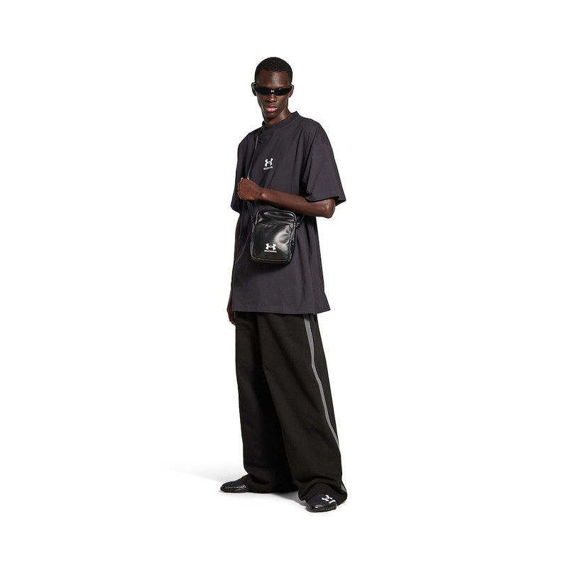 BALENCIAGA Men's Under Armour® T-shirt Oversized in Black/white outlook