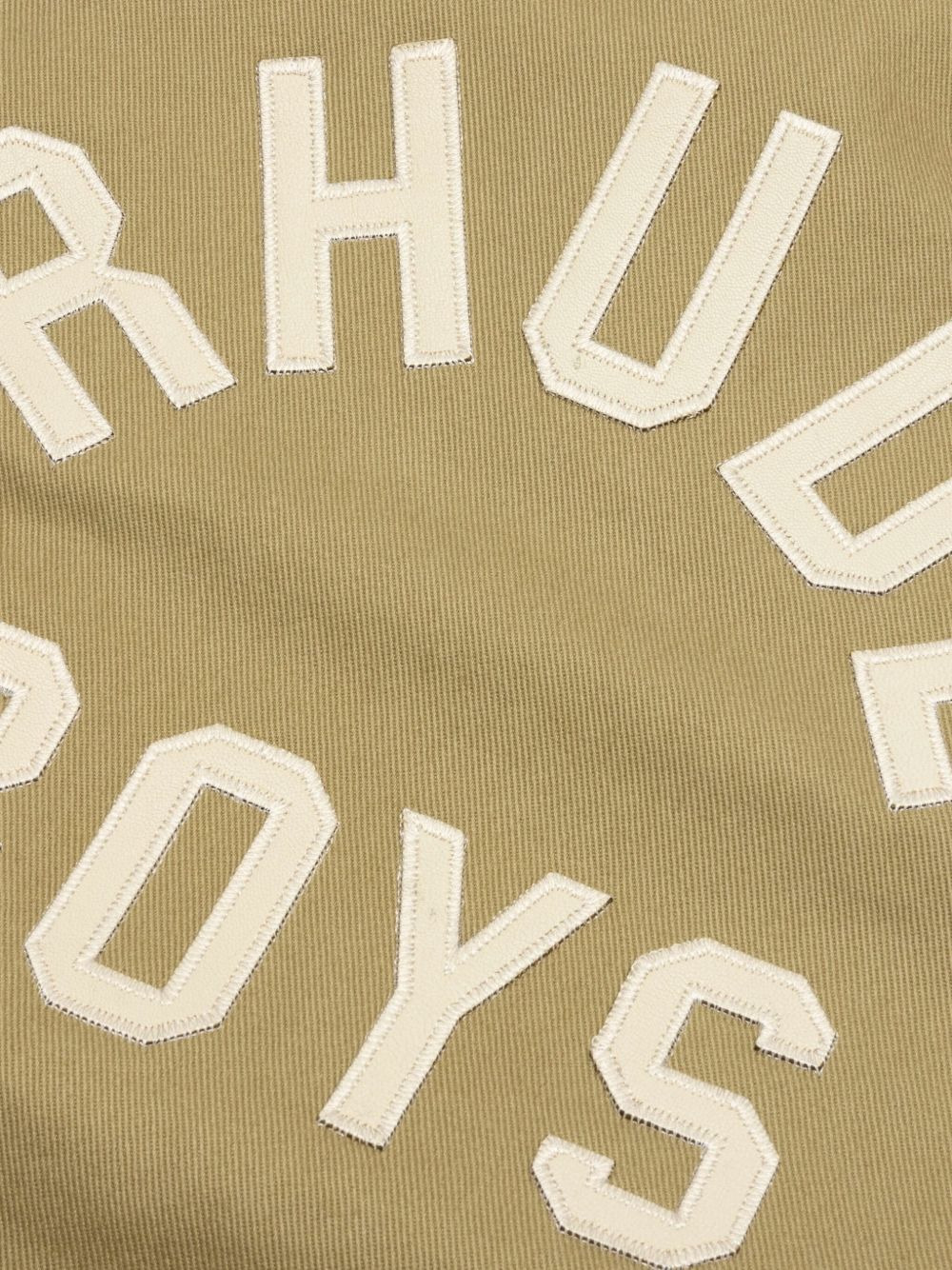logo-appliqué bomber jacket - 4