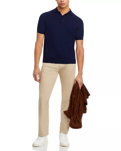 Canali Sea Island Cotton Knitted Polo Shirt outlook