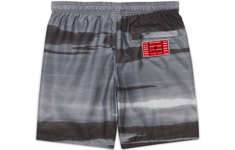 Jordan Air Jordan Legacy Casual Sports Breathable Printing Shorts Gray CW0840-010 outlook