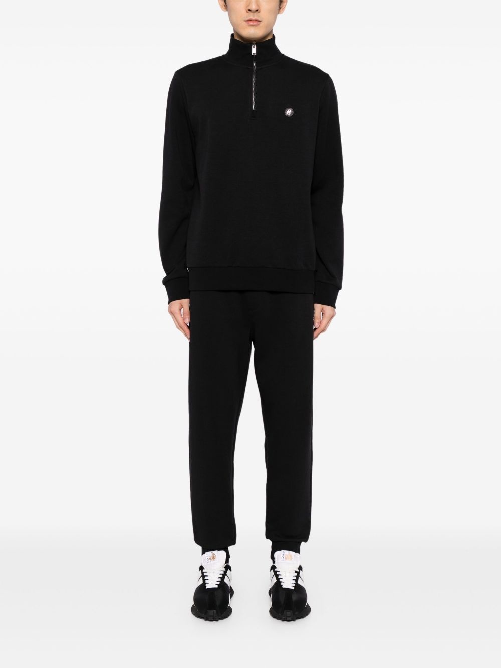 logo-appliqué track pants - 2