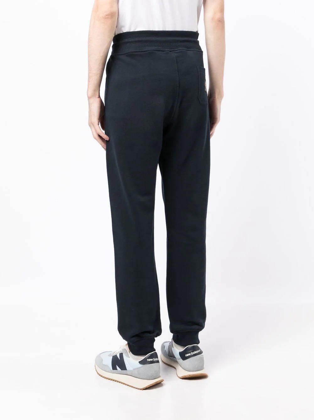 rear logo-patch track pants - 4