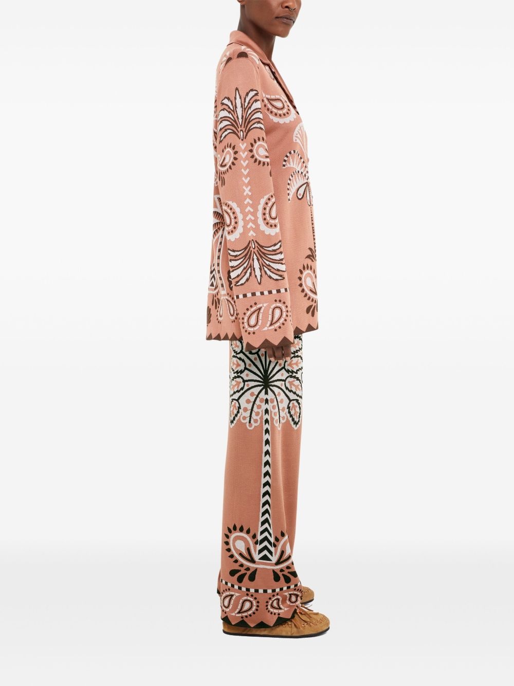 Wild Wonder Foulard palazzo pants - 5