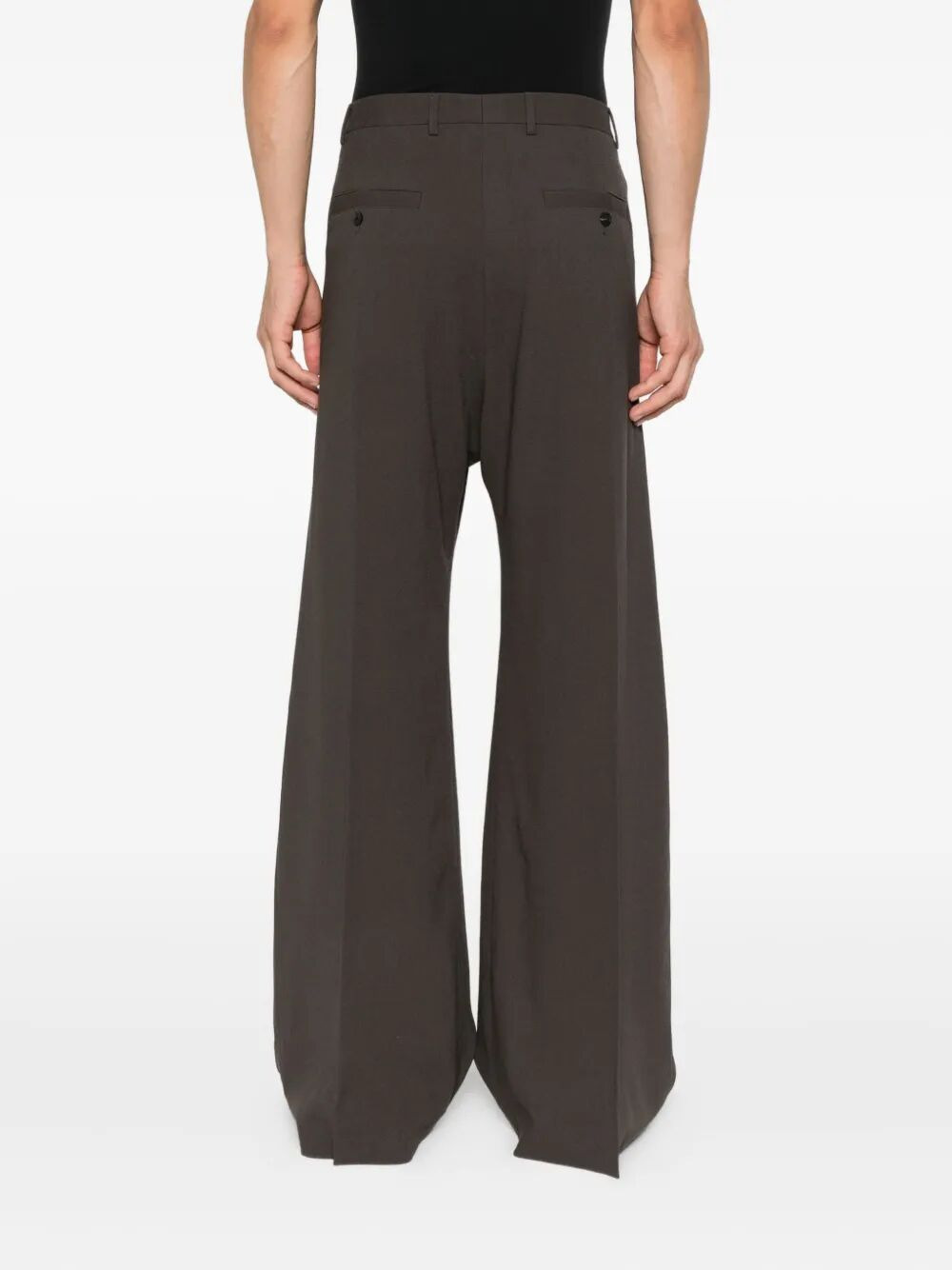 Rick Owens Men "Tailored Wide Belas" Trousers - 2