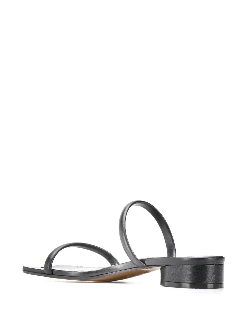 flat leather sandals  - 3