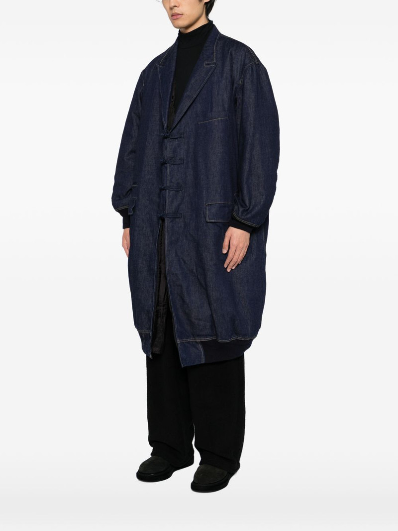 panelled denim coat 3
