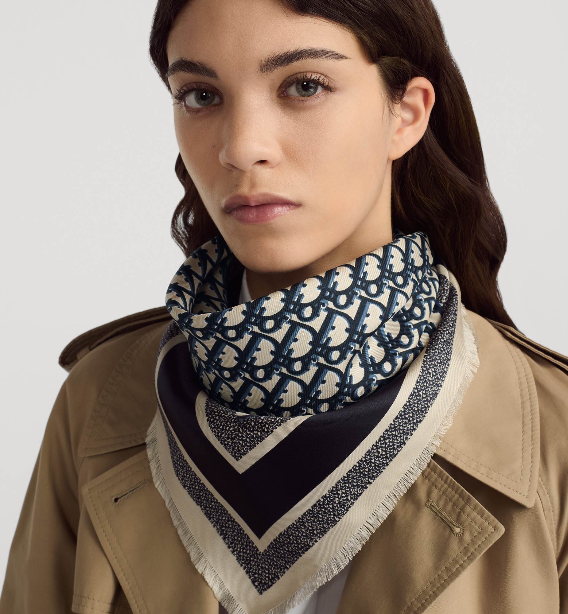 Dior Oblique Diortwin 70 Square Scarf - 2