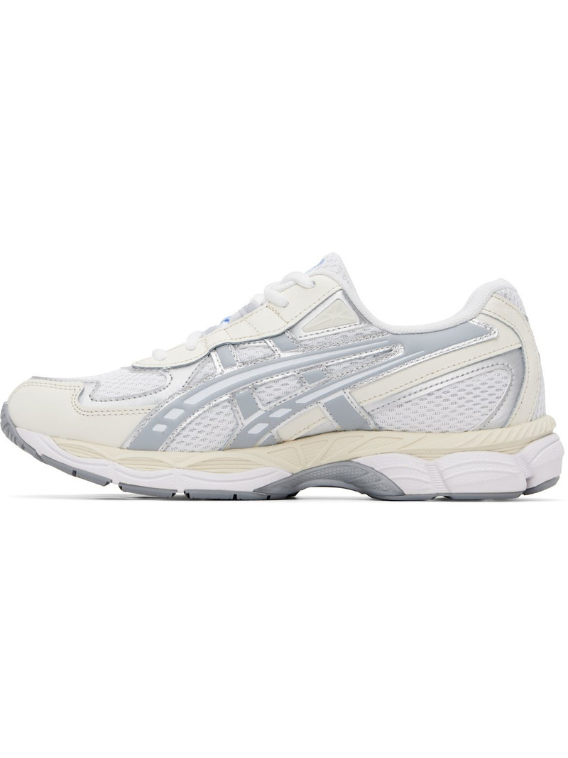 Asics White & Gray GEL-NYC 2055 Sneakers outlook