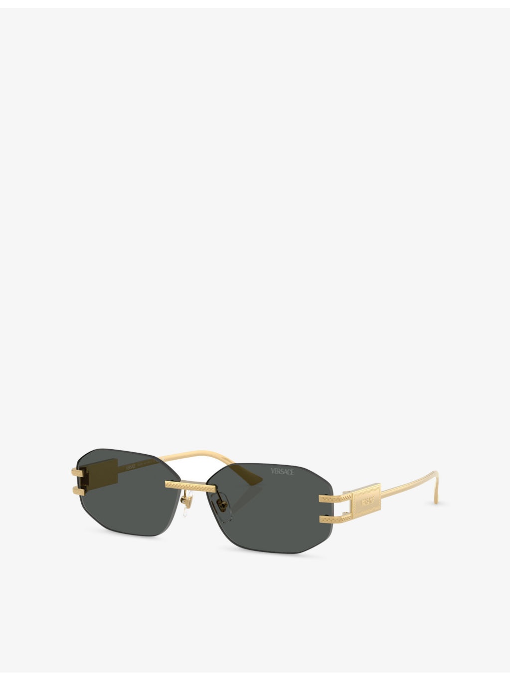 VE2274 Irregular-Frame Metal Sunglasses - 2