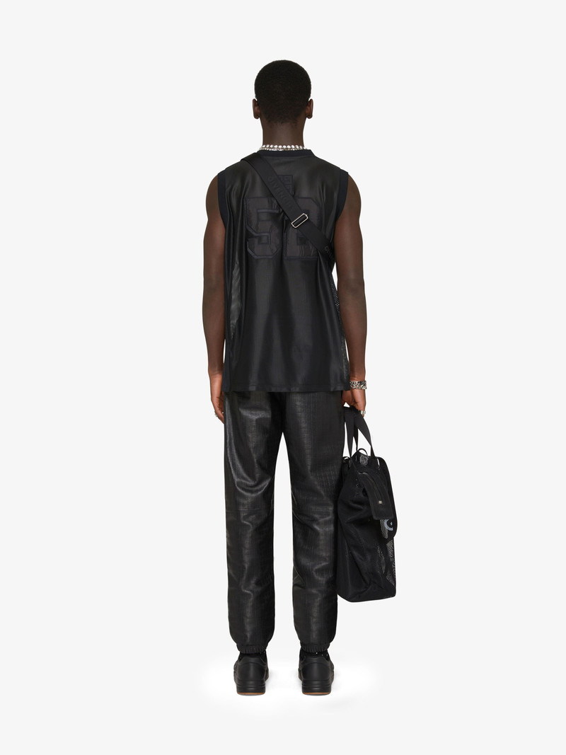 BASKETBALL TOP IN MESH WITH GIVENCHY LOGO 4