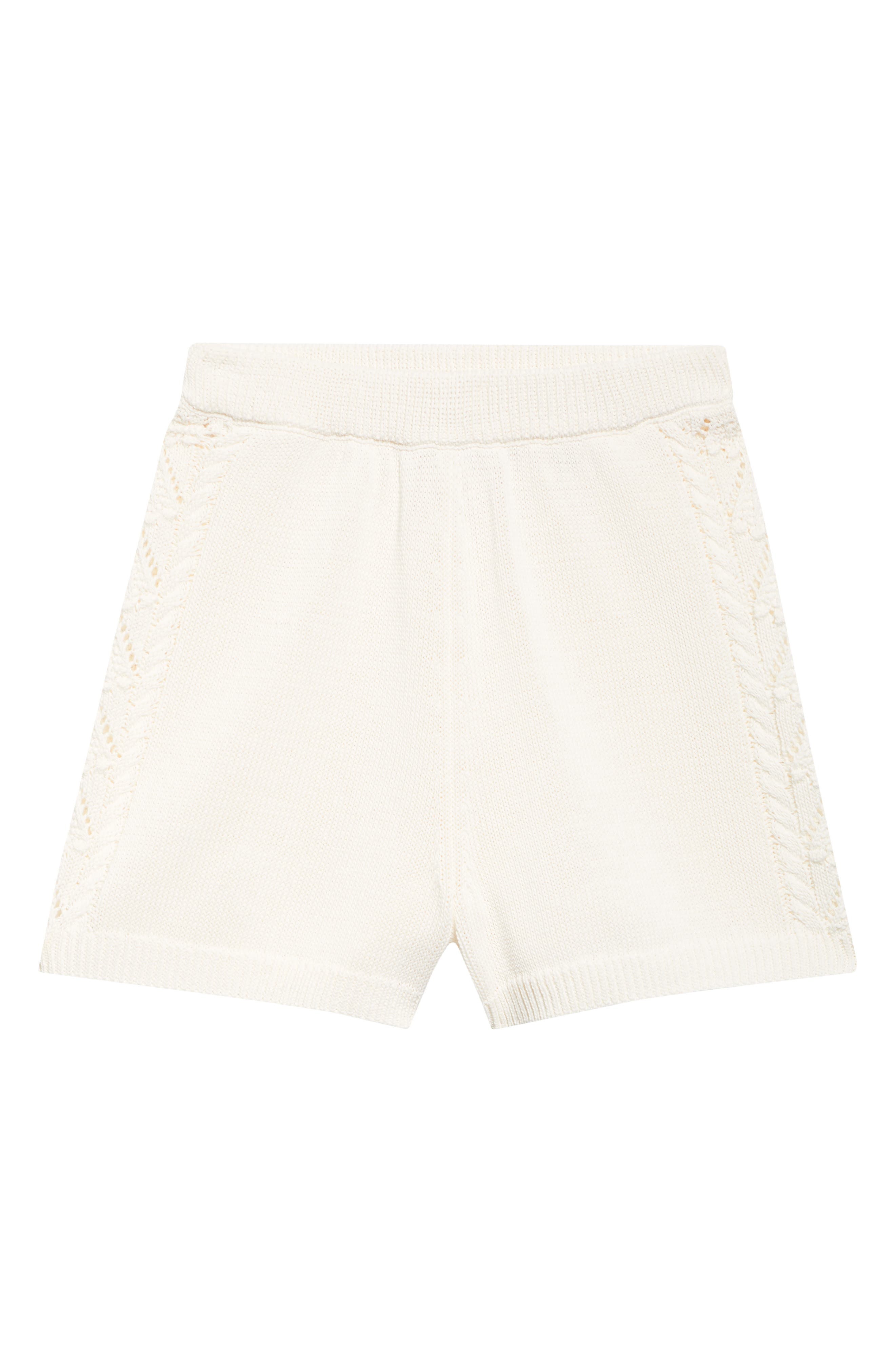 LOULOU DE SAISON Andel Sweater Shorts in Ivory at Nordstrom - 6